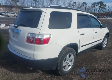 2010 GMC Acadia Sl z USA, uszkodzony, nr VIN 1GKLRKED3AJ102872